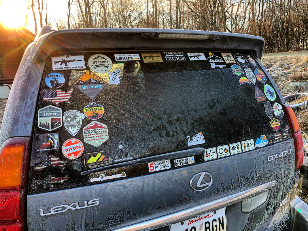 Toyota stickers